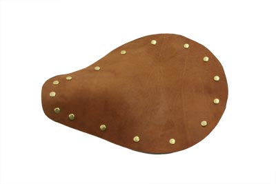 HARLEY Bare Bones Brown Leather Solo Seat Fits 0- Custom, application