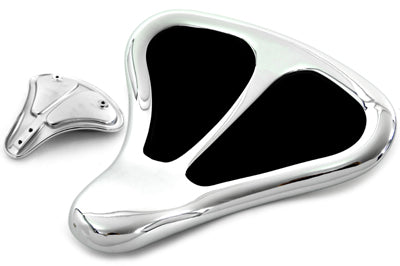 HARLEY Chrome Alloy Solo Seat fits 0- Custom,