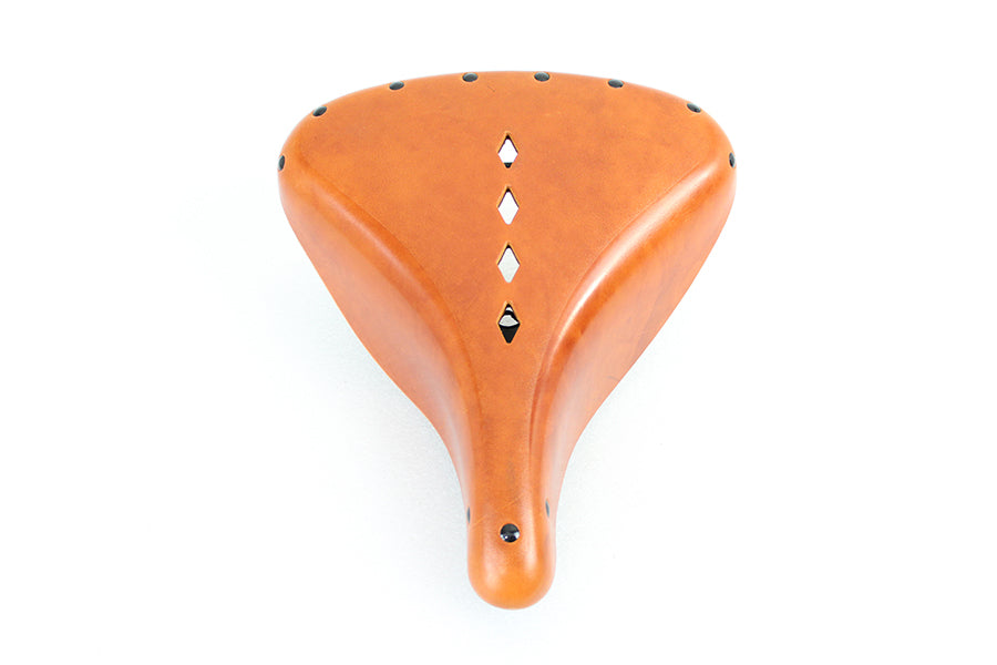 HARLEY Replica Troxel Solo Saddle Formed Leather Honey Brown fits 1914-1917 F,
