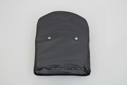 HARLEY Medium Low Custom Smooth Top Stitched Backrest Pad Fits 0- All, bars with welded in medallio