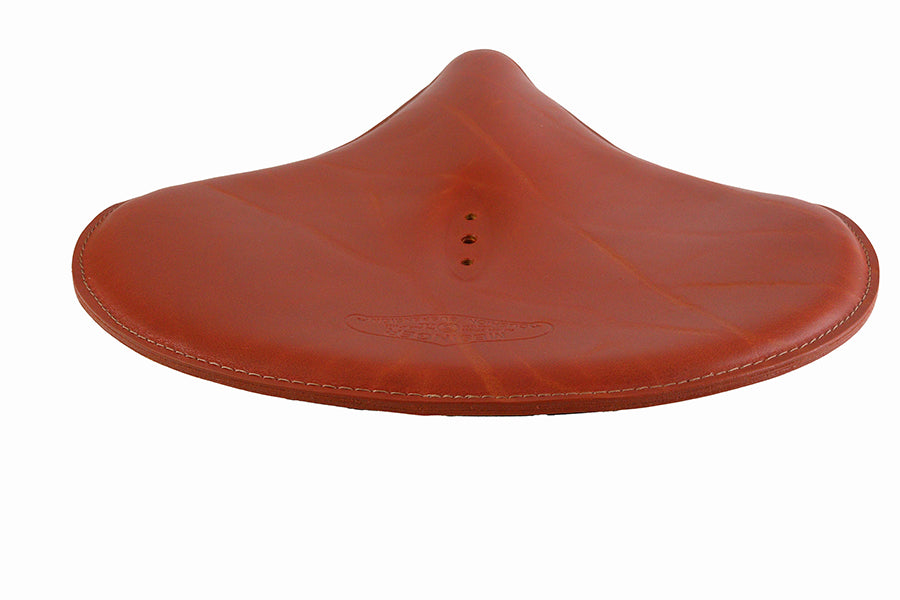 HARLEY Replica Brown Leather Solo Seat fits 0- Custom, application