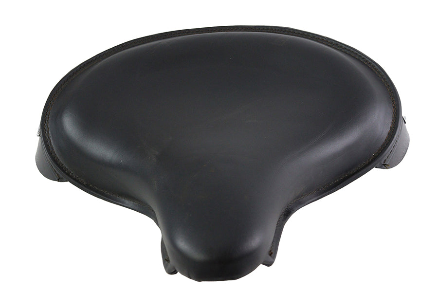 HARLEY Police Solo Seat Black Leather fits 1989-UP FLTP, 1982-1994 FXRP, 1982-1994 FXRP,