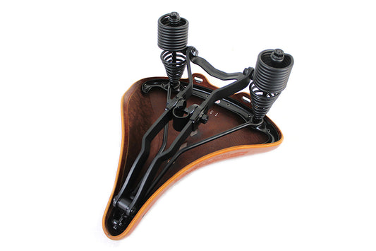 HARLEY Replica Troxel Solo Saddle Formed Leather Brown fits 1914-1917 F,