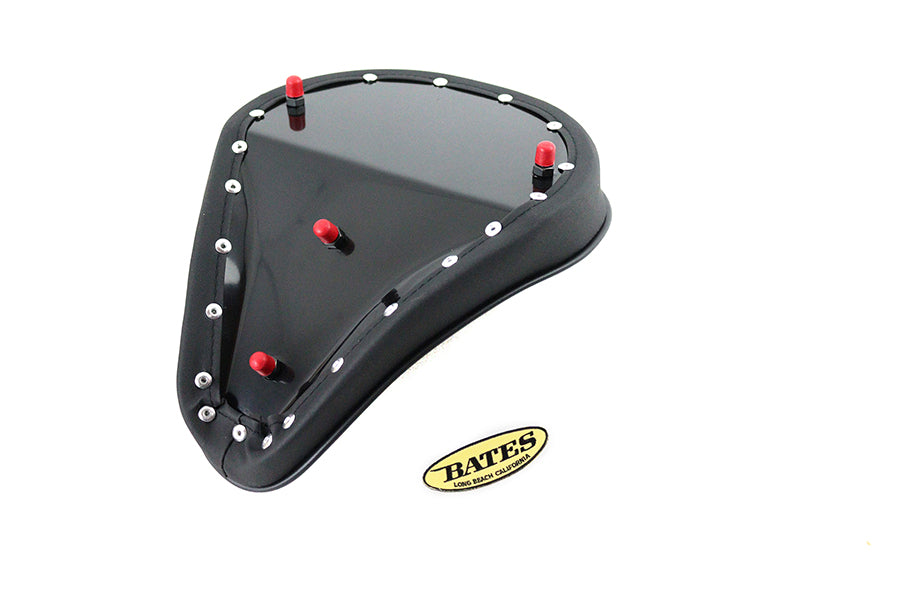HARLEY Black Suede Solo Seat Small Pan fits 0- Custom, application