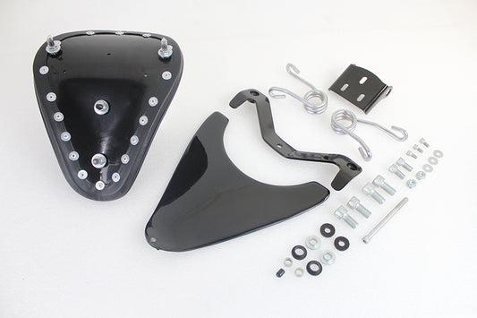 HARLEY Spring Mount Bates Tuck and Roll Solo Seat Kit fits 2004-2006 XL, 2010-UP XL,