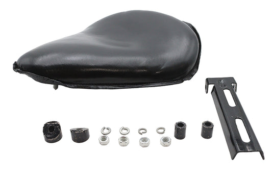 HARLEY Ultima Leather Saddle High Noon Solo Seat Black Fits 0- Custom, application