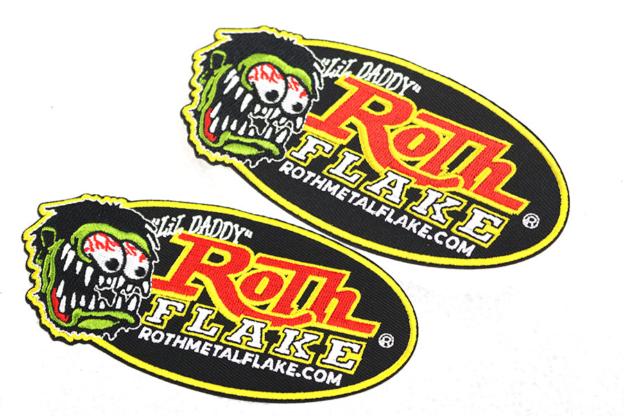 HARLEY Roth Flake Patch Set fits 0- All,