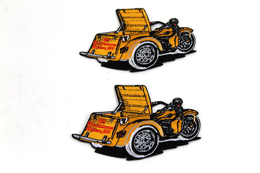 HARLEY Servi-Car Patch Set fits 0- All, models