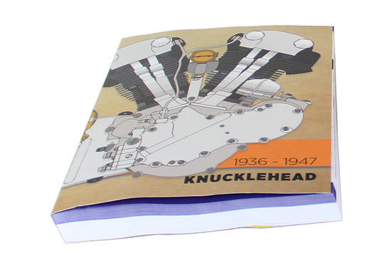 HARLEY V-Twin Knucklehead Service and Parts Manual fits 1941-1947 FL, 1936-1940 EL,