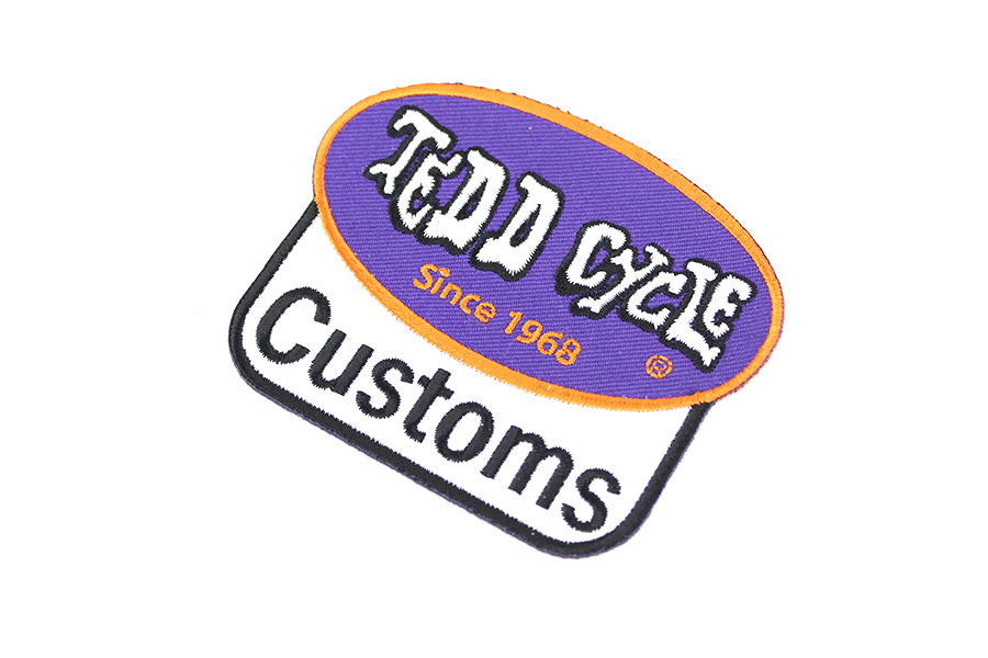 HARLEY Tedd Cycle Parts and Service Patch Set fits 0- All, models
