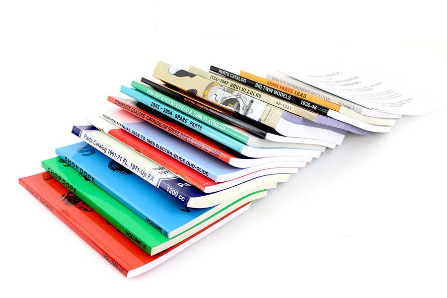 HARLEY Big Twin Part & Service Manual Library Set fits 0- All, models 0- All, models