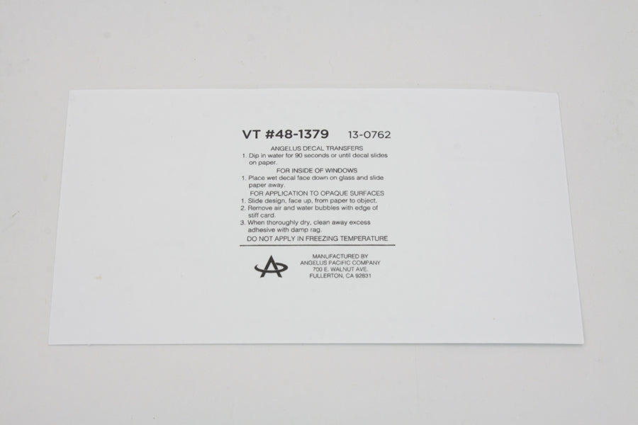 HARLEY Oil Tank inchH inch Style Decal fits 0- All, models