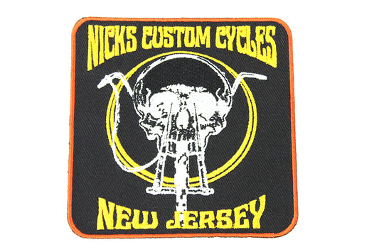 HARLEY Nick's Custom Cycle NJ Patch Set Fits 0- All, models