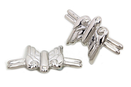 HARLEY Flying Fender Medallion Set fits 0- Custom, application