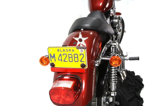 HARLEY Safety License Plate Topper with LED Lamp fits 0- All, models