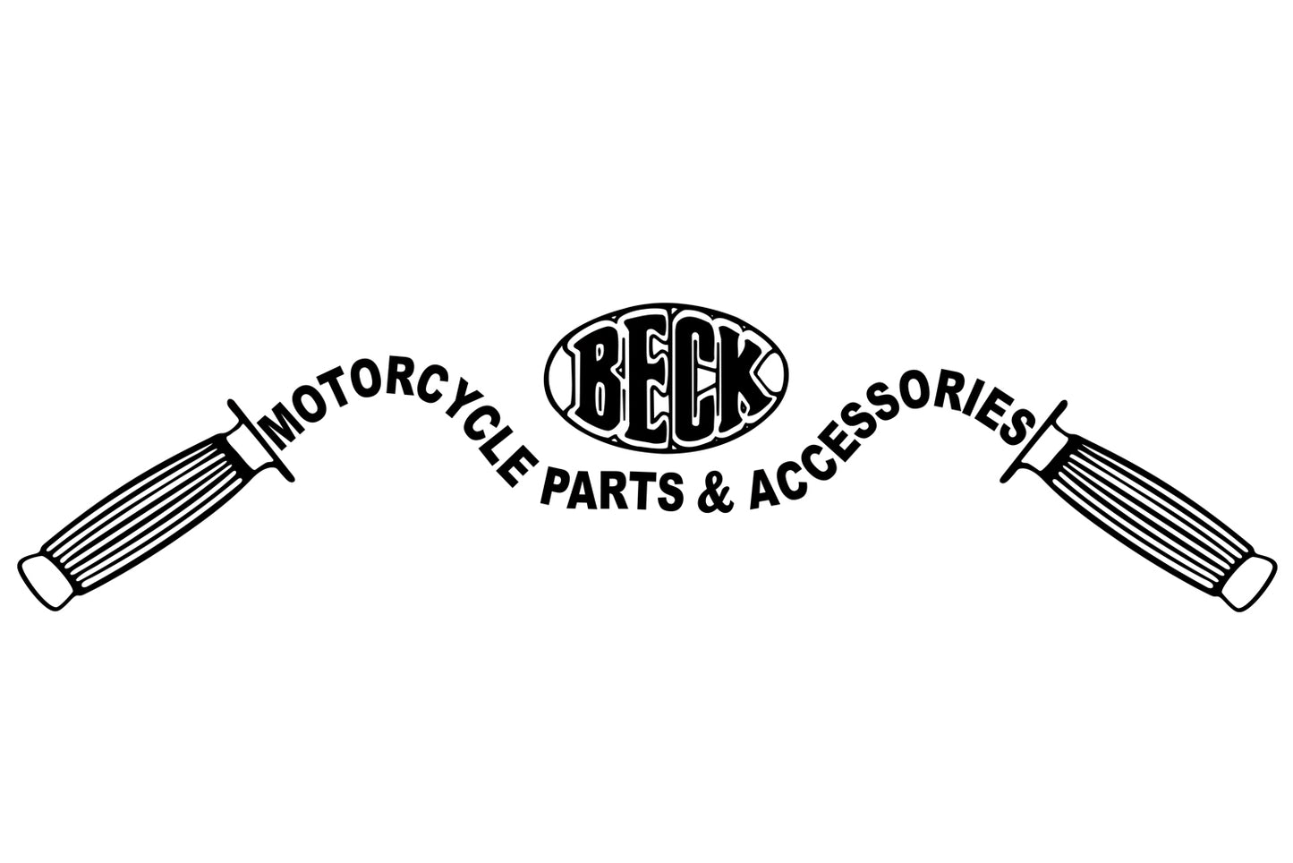 HARLEY Beck Handlebar Logo Patch Set fits 0- All, models