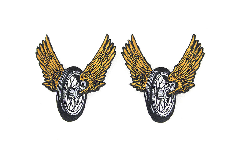 HARLEY Winged Wheel Patch Set fits 0- All, models