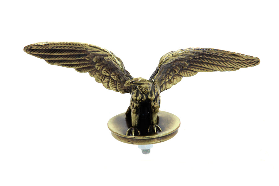 HARLEY Bronze Eagle Fender Ornament fits 0- Custom, Application for front or rear fender.