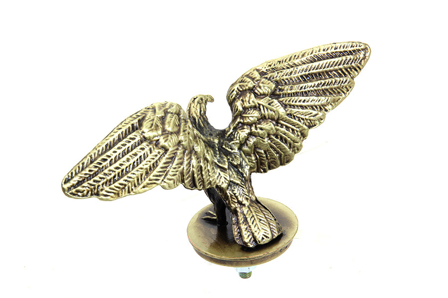 HARLEY Bronze Eagle Fender Ornament fits 0- Custom, Application for front or rear fender.