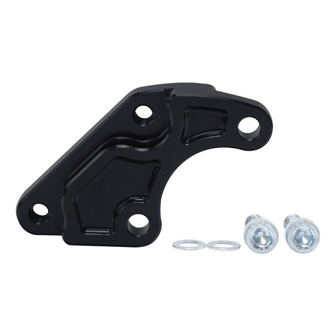 Custom Chrome HARLEY LEFT CALIPER ADAPTER FOR 14-UP XL 06-17 DYNA 15UP SOFTAIL