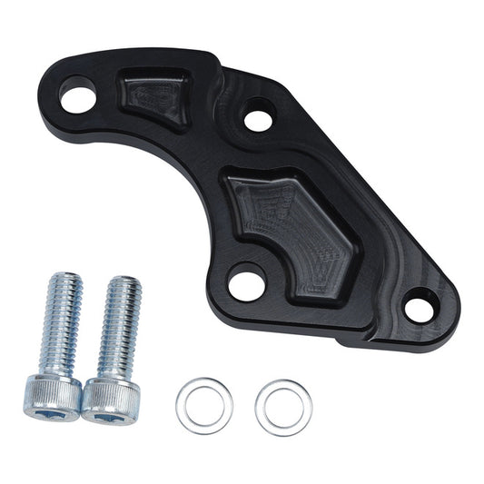 Custom Chrome HARLEY RIGHT CALIPER ADAPTER FOR 14UP XL 06-17 DYNA 15UP SOFTAIL