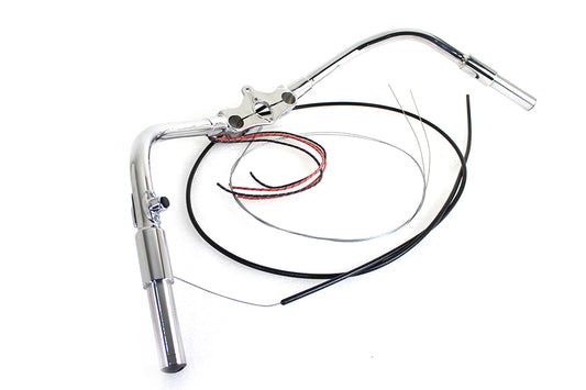 HARLEY Springergabel Lenkerarmatur Chrom Passend für 1936-1946 EL, 1936-1952 W, 1941-1946 FL,