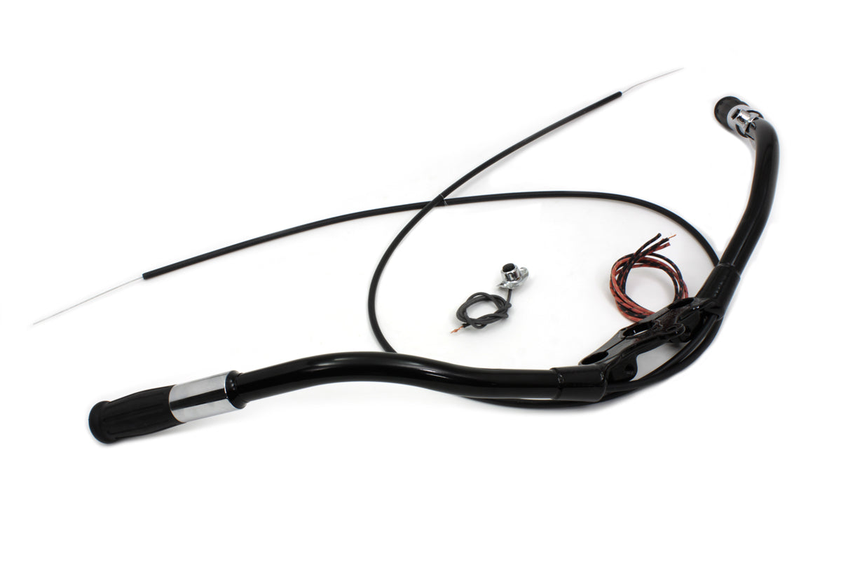 HARLEY Spring Fork Speedster Handlebar Assembly Black fits 1936-1940 EL, 1941-1945 FL, 1929-1952 WL, 1929-1958 G, 1938-1945 UL,