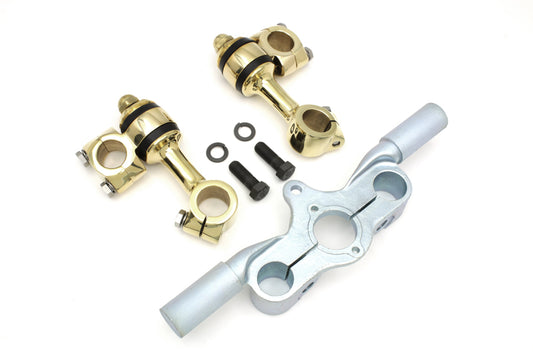 HARLEY Flanders Spring Fork Riser/Tree Kit passend für 1936-1952 W, 1936-1948 EL, 1941-1948 FL,