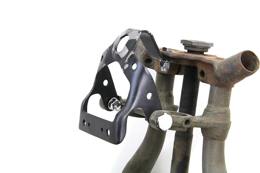 HARLEY ヘッドランプおよびホーンマウントブラケット 1945-1957 G、1945-1952 WL、1945-1948 FL、1945-1948 に適合