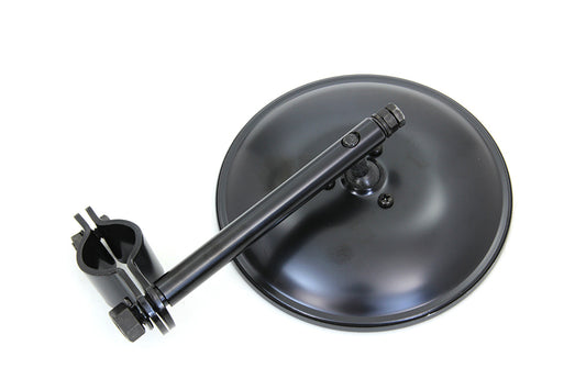 HARLEY Spring Fork Black 5 inch Mirror fits 1941-1945 FL, 1936-1940 EL, 1934-1936 VL, 1934-1952 WL, 1934-1957 G, 1937-1948 UL,