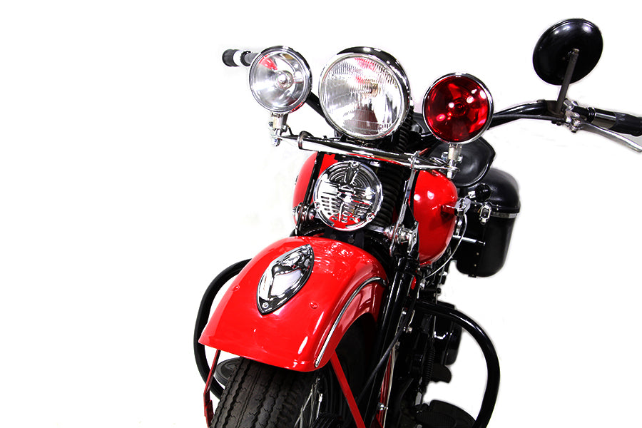 HARLEY Replica Spotlamp Bar fits 1936-1952 W, 1936-1948 EL, 1936-1957 G, 1941-1948 FL,