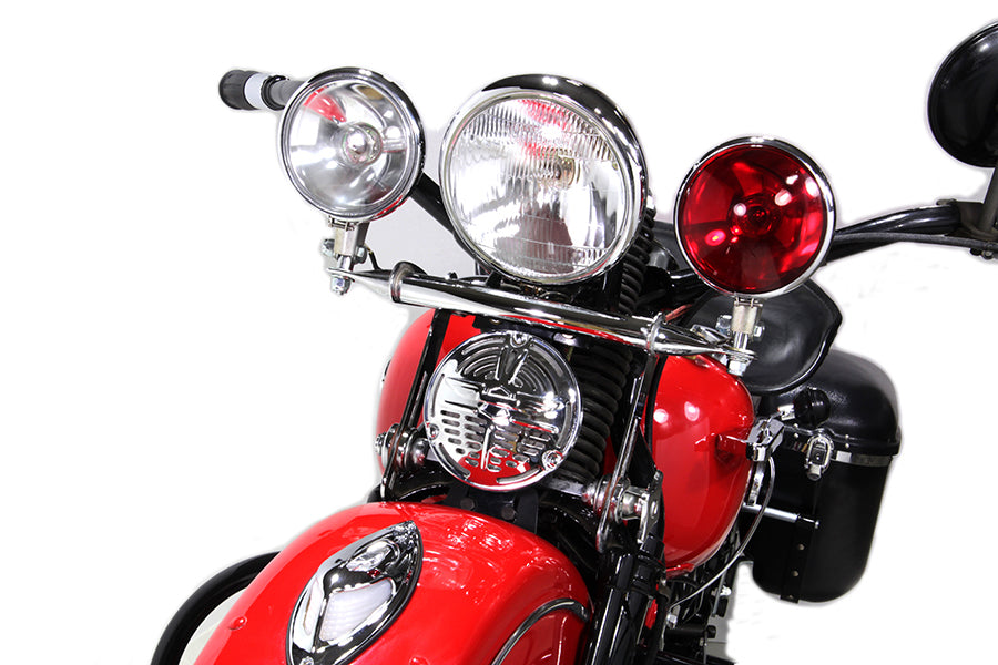 HARLEY Replica Spotlamp Bar fits 1936-1952 W, 1936-1948 EL, 1936-1957 G, 1941-1948 FL,