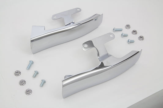 HARLEY Chrome Saddlebag Filler Strip Set Fits 2009-2013 FLT,