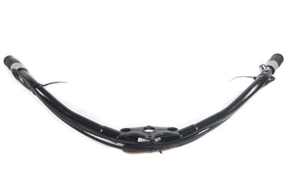HARLEY Inline Spring Fork Handlebar Assembly Black fits 1936-1940 EL, 1941-1945 FL, 1936-1952 WL, 1936-1958 G, 1938-1945 UL,