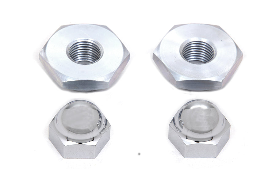 HARLEY Spring Fork Rod Top Nut Set fits 1936-1948 EL, 1936-1952 WL, 1936-1957 G, 1937-1948 UL, 1941-1948 FL,