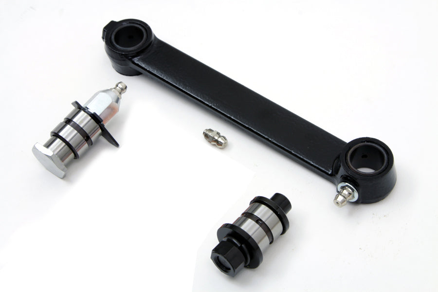 HARLEY Black Front Brake Shackle Bar Kit fits 1941-1957 G, 1941-1948 FL, 1941-1948 UL, 1941-1948 EL,