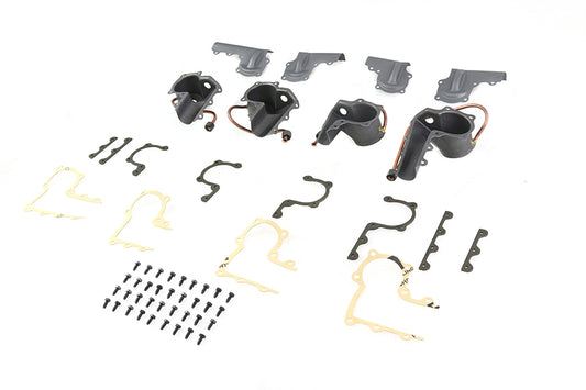HARLEY Knucklehead Rocker Tin Kit Parkerized Fits 1938-1947 EL, 1941-1947 FL,
