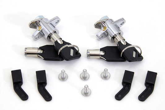 HARLEY Saddlebag Lock and Key Kit Fits 1993-2013 FLT,