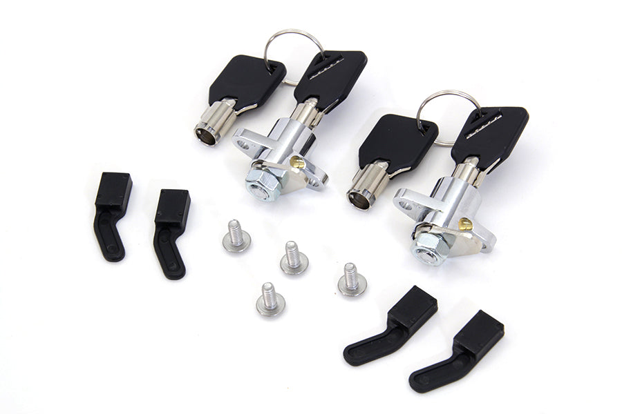 HARLEY Saddlebag Lock and Key Kit fits 1993-2013 FLT,