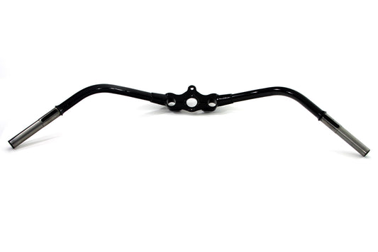 HARLEY Replica Speedster Handlebar Black fits 1936-1940 EL, 1941-1945 FL, 1936-1952 WL, 1936-1958 G, 1938-1945 UL,
