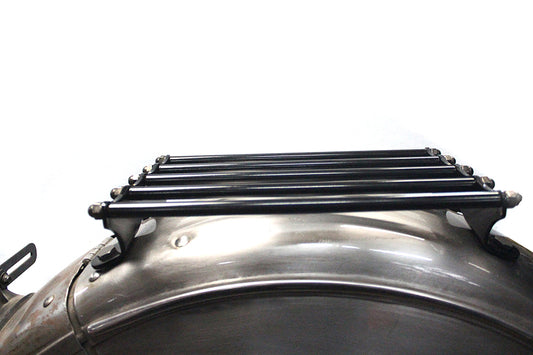 HARLEY Wyatt Gatling Vintage Black Luggage Rack Fits 1936-1940 EL, 1941-1957 FL,