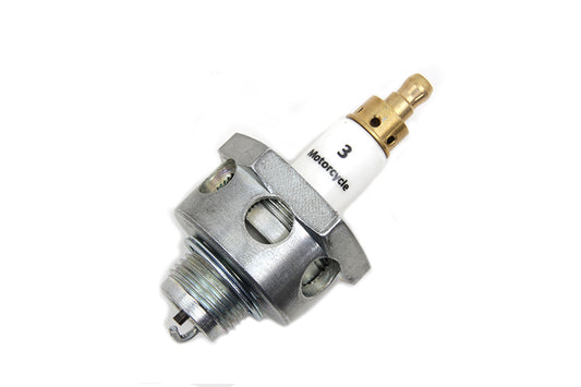 HARLEY 18mm Doering Spark Plug Set Fits 1930-1936 VL, 1930-1936 RL, 1926-1929 J, 1937-1947 W,