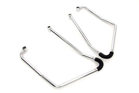 HARLEY Chrome Adjustable Saddlebag Support Kit Fits 0- Custom, application