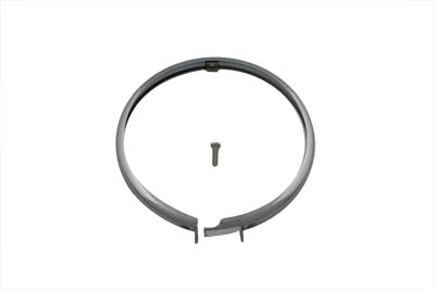 HARLEY Headlamp Bezel Chrome fits 1936-1940 EL, 1941-1962 FL,