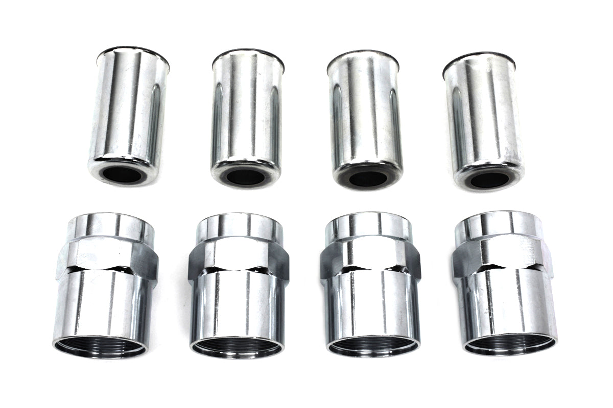 HARLEY Replica Valve Cover Kit Zinc fits 1936-1941 GD, 1936-1963 G, 1936-1973 GE, 1937-1941 WLDR, 1937-1942 WL, 1937-1942 WLD, 1941-1944