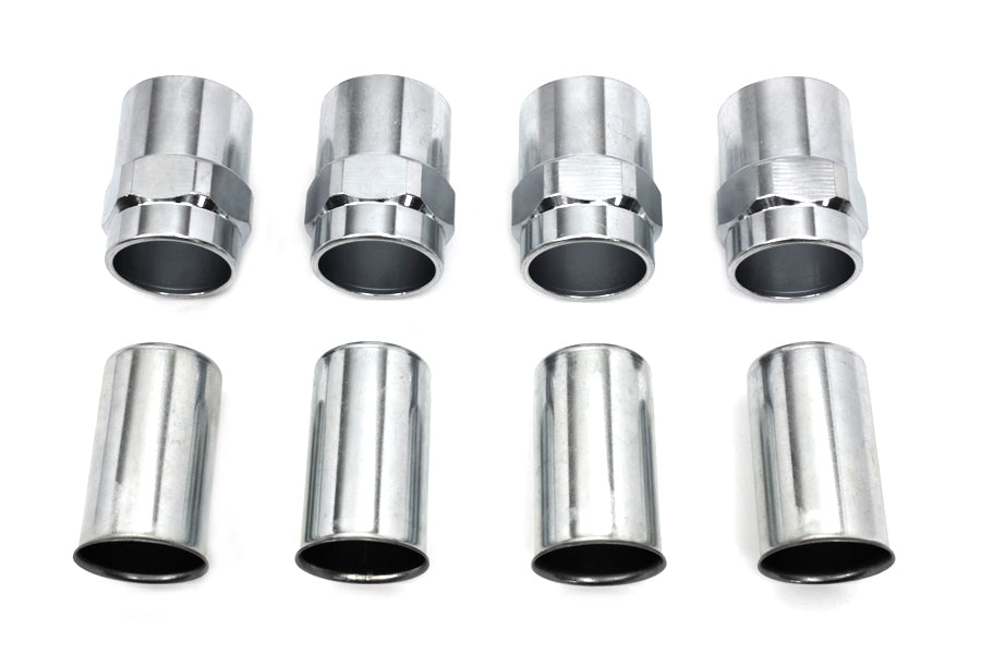 HARLEY Replica Valve Cover Kit Zinc fits 1936-1941 GD, 1936-1963 G, 1936-1973 GE, 1937-1941 WLDR, 1937-1942 WL, 1937-1942 WLD, 1941-1944