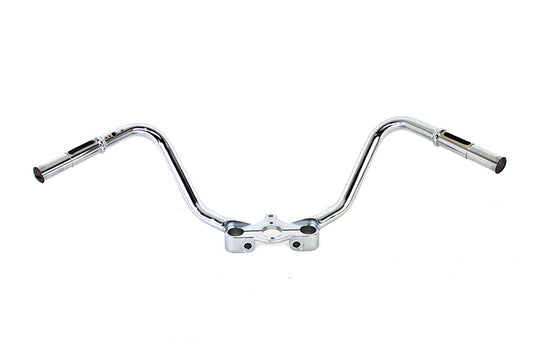HARLEY WR Hillclimber Spring Fork Inline Handlebar Chrome Fits 1936-1945 EL, 1936-1952 W, 1941-1
