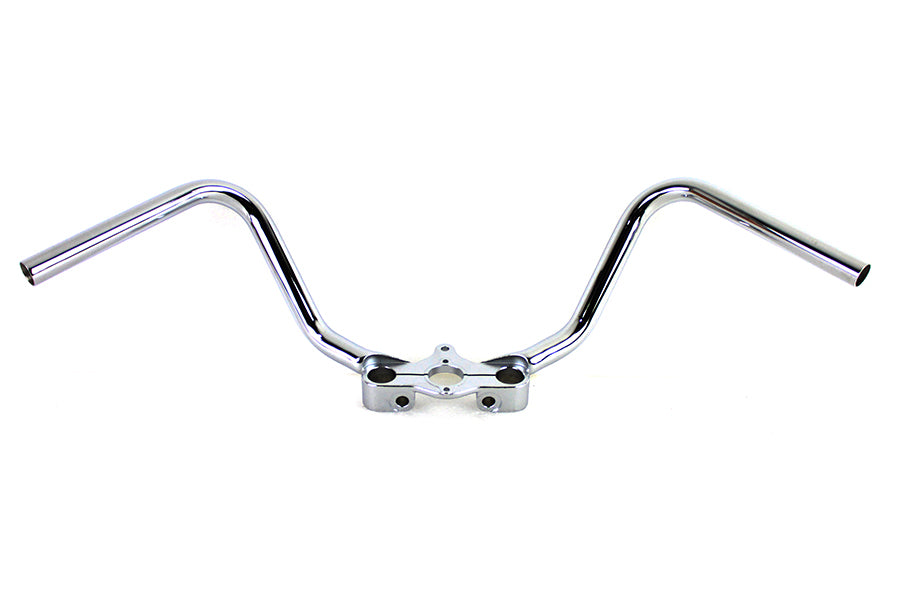 HARLEY WR Hillclimber Spring Fork Inline Handlebar Chrome fits 1936-1945 EL, 1936-1952 W, 1941-1945 FL,