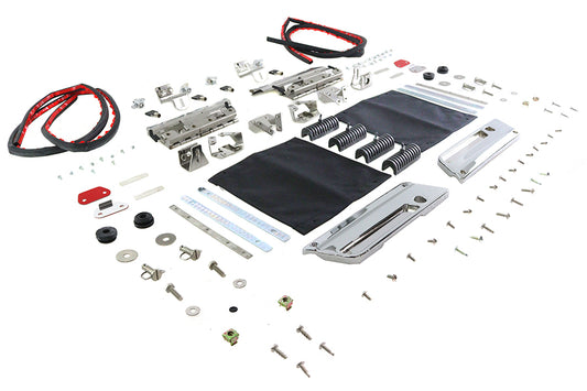 HARLEY Saddlebag Hardware Kit Fits 1993-2013 FLT,