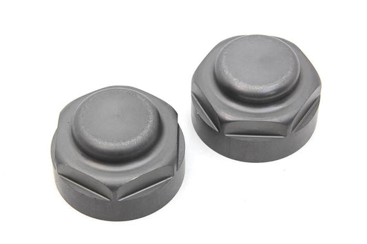 HARLEY Servi-Car Hub Cap Set Parkerized Fits 1932-1934 G,